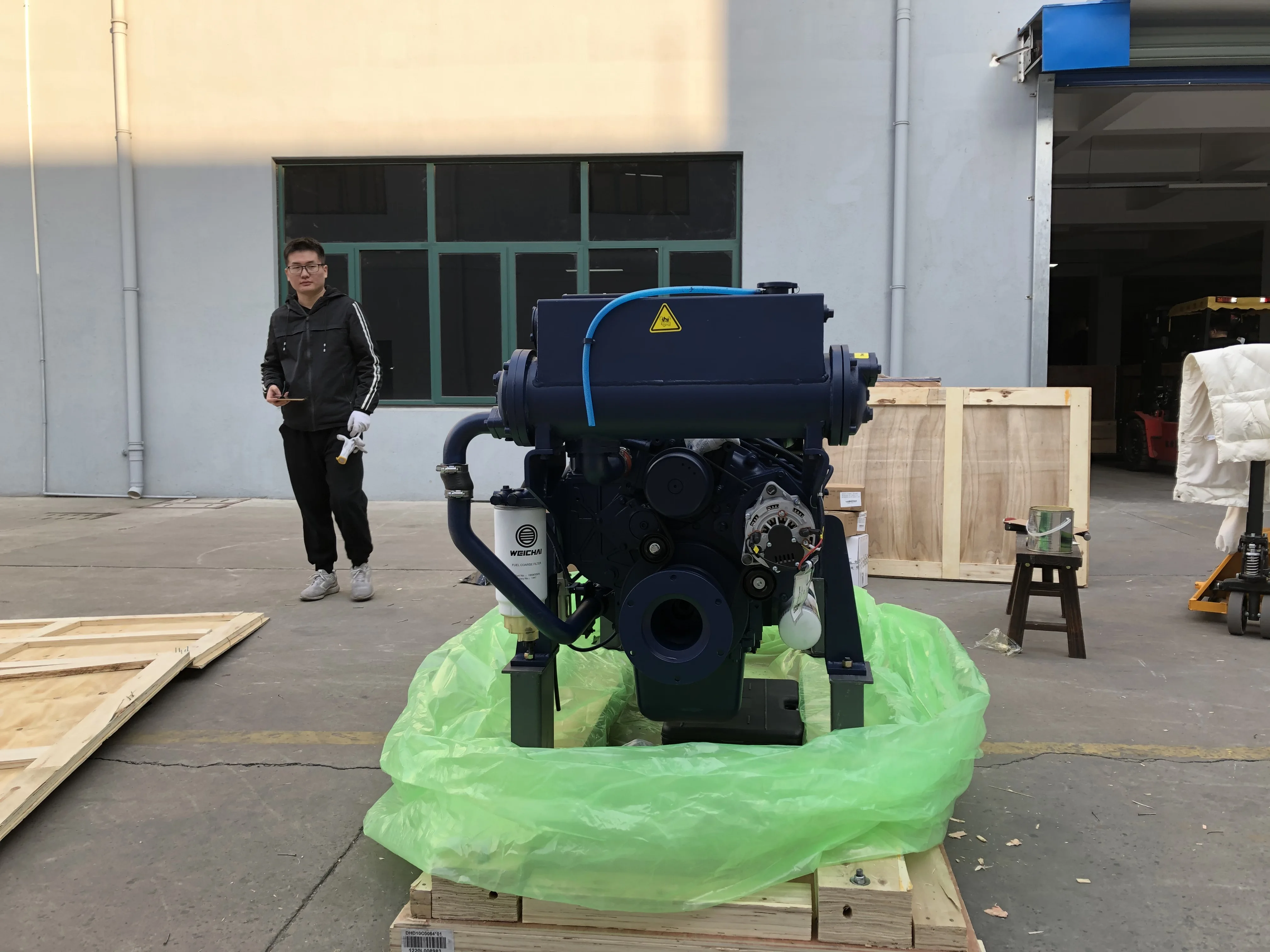 Weichai 278hp WD10C series WD10C278-18 Diesel Marine Engine