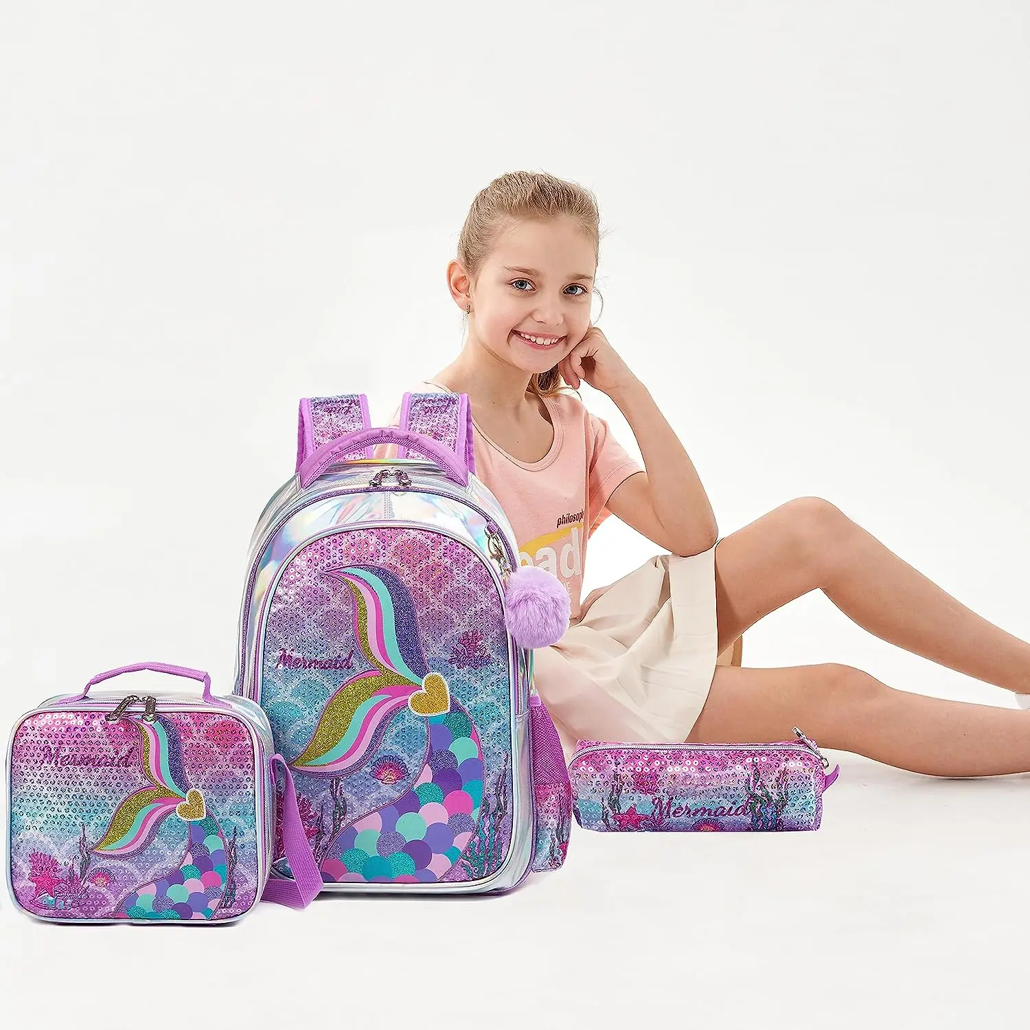 Wholesales Frozen Bulk Bag Pack Primary Girls Set Custom Backpack Unicorn School Bag Backpack Kids Bookbag Back pack