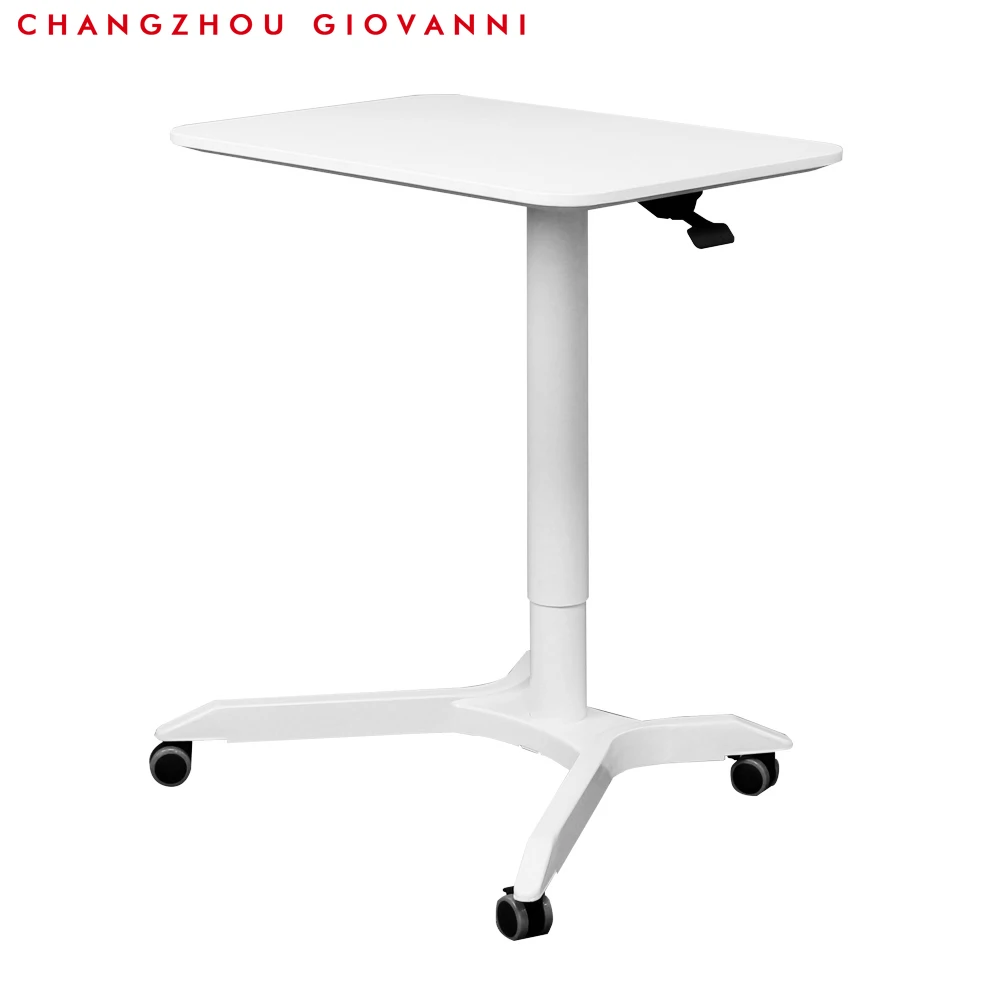 MAG Table Student Desk Pneumatic Height Adjustable Sit And Stand Table Gas Lifted Moveable Office COMPUTER Standing Desk