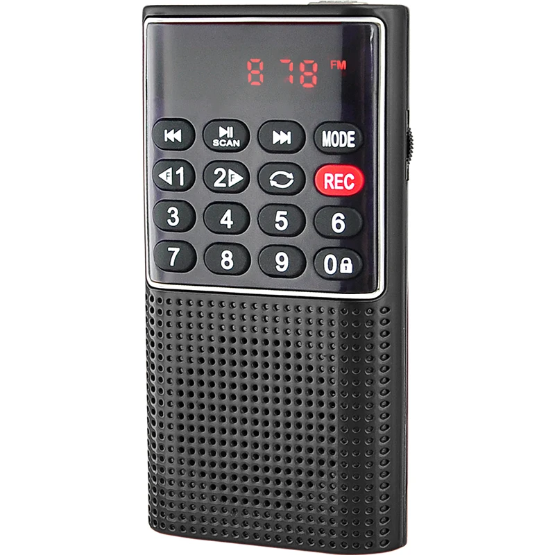 Dewant L-328 fm радио Диктофон SD/TF карты мини mp3 плеер со встроенным