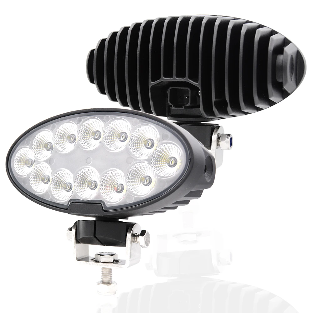 Запасные части для сельскохозяйственного трактора RE269638 John D, овальная прожекторная лампа на стойке 60 Вт, светодиодный рабочий свет