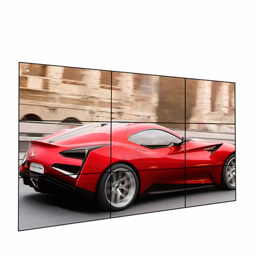 46 Inch Video Wall Display With 3.5mm Ultra Narrow Bezel Led Backlight Indoor 2 Years Tft Field Maintenance And Repair Service