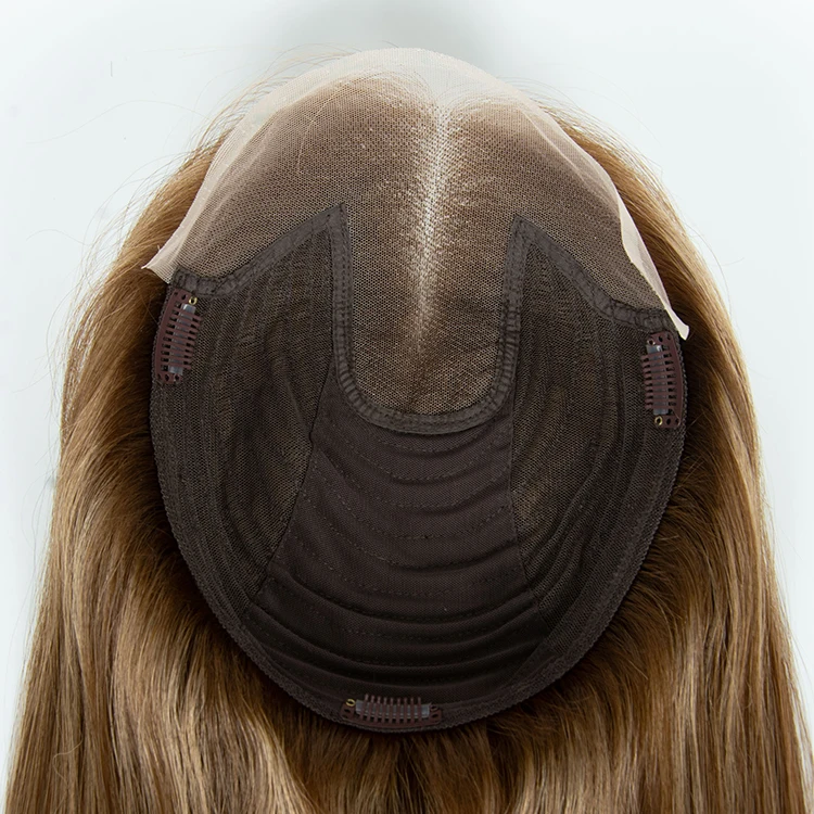 New Style Human Topper Lace Front Clip In Hair Toppers Comfortable European Human Hair Topper