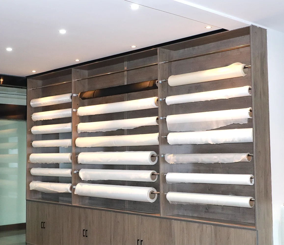 Knitting Yarns 75D Polyester Backing Mesh Scrim Fabric for Composite