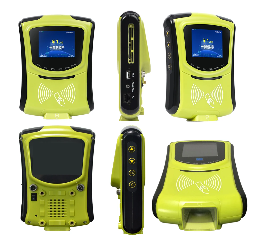 Bus Access control system prepaid card reader bus ticketing device top up card payment terminal