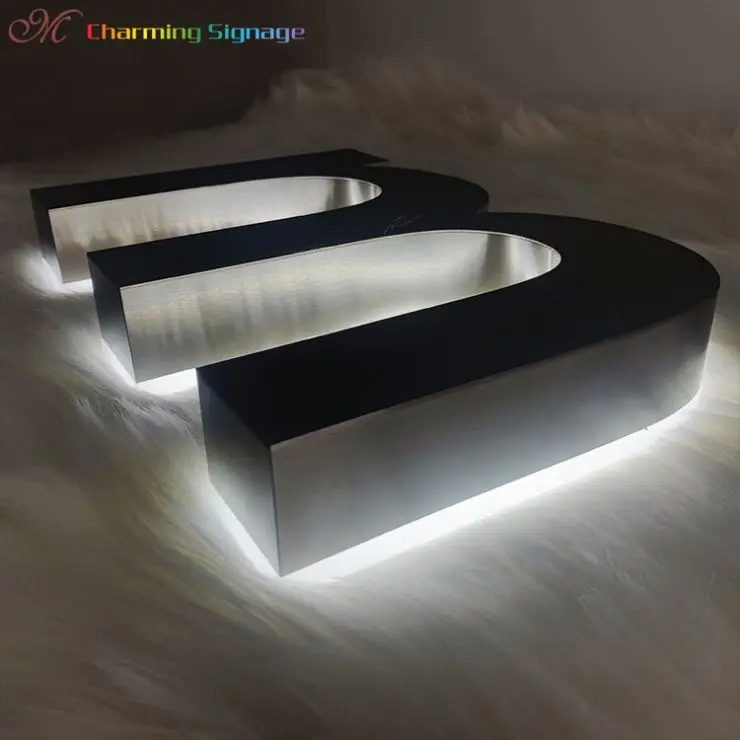 Manufacturer Custom Waterproof Led Illuminated Outdoor Light Channel Letters Sings Store Front Led Signs