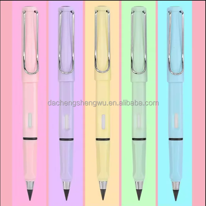 Push Eternity Pencil Black Technology Pencils Without Dirty Hands Without Sharpening Not Easy to Break Inkless Hb Student Pens