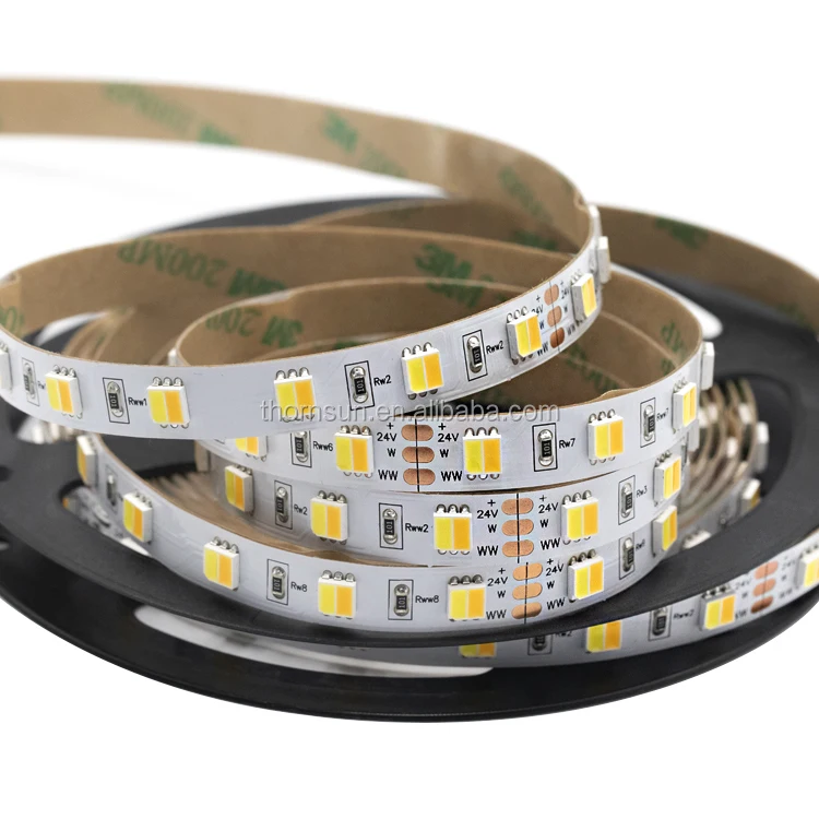 Arduino smd 5050 тёплый холодный настраиваемый белый 12 В 24 светодиодная подсветка