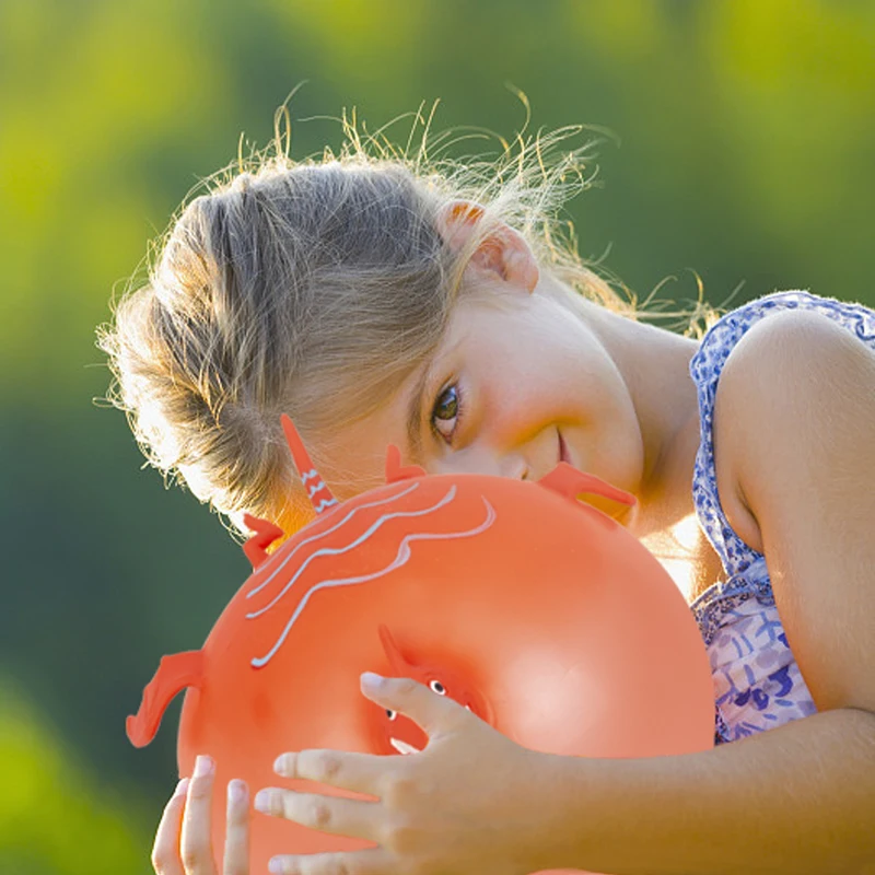 OEM other novelty Lovely Dinosaur Squishy Animal Balloon ball Squeeze toys