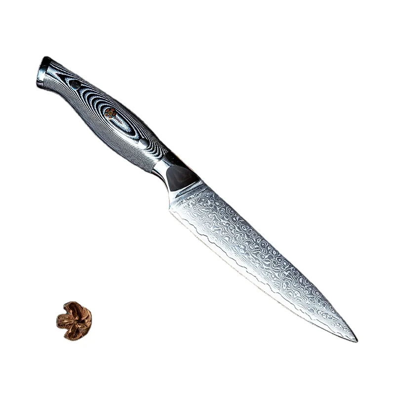 Yangjiang Factory Kitchen&tabletop Products OEM and ODM Damask Steel Good Kitchen Knife