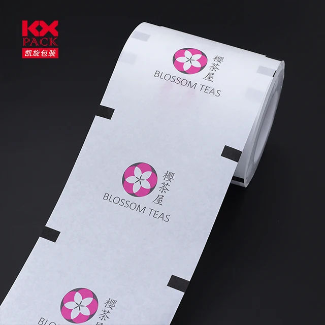 Custom Print Boba Tea Sealing Cups Kraft Paper Sealer Film Bubble Tea Sealing Film for Juice