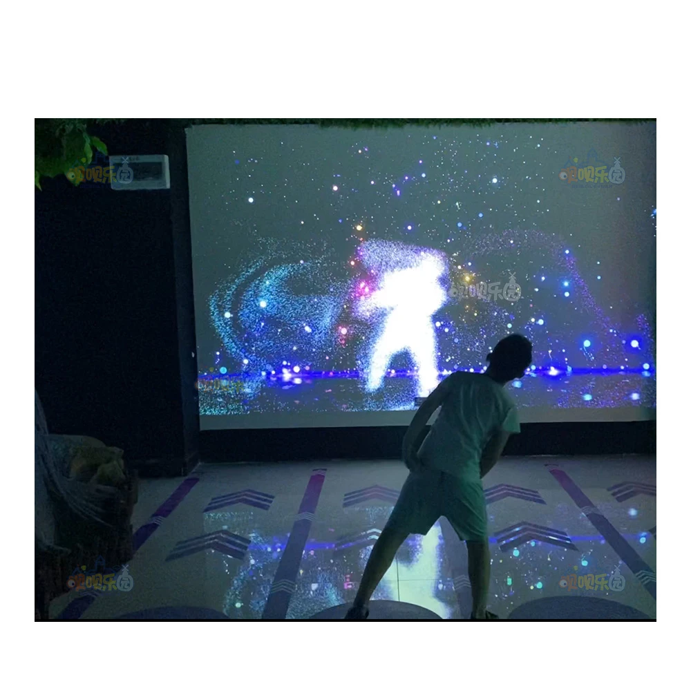 Интерактивный проектор Kinect Dance Sening в режиме реального времени, новый дизайн