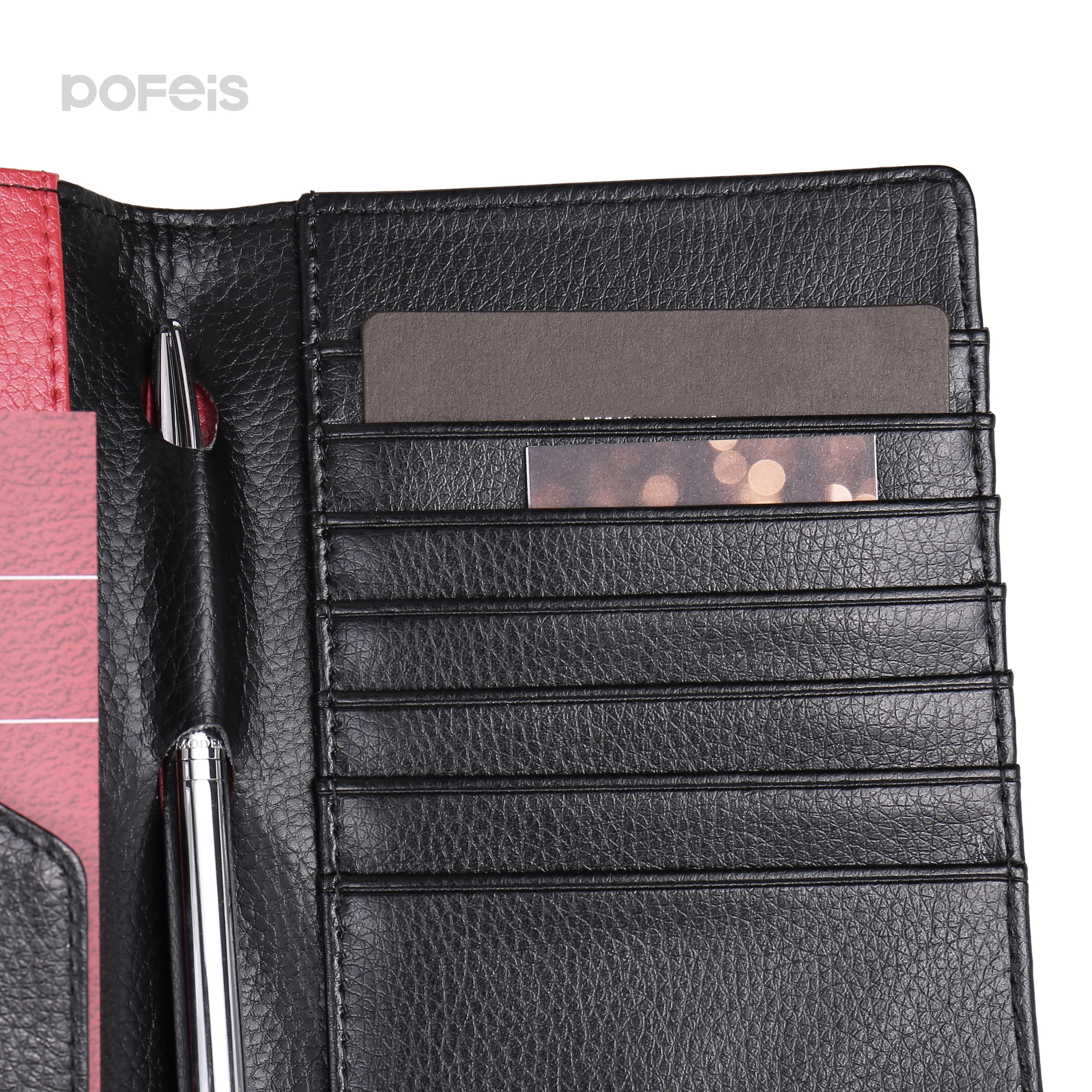 2023 ECO New Passport Holder Cover Wallet for Women Men Rfid Blocking Travel Wallet Id Card Case