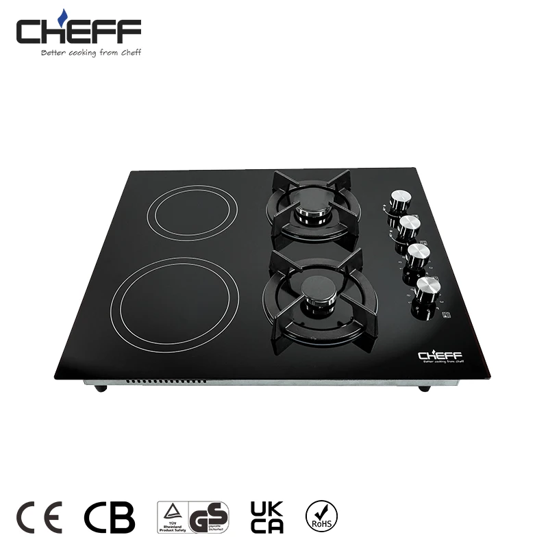 4 Burners Cooker Gas Cooker  Induction Cooktop Manufacture in China Supplier Gas Stove