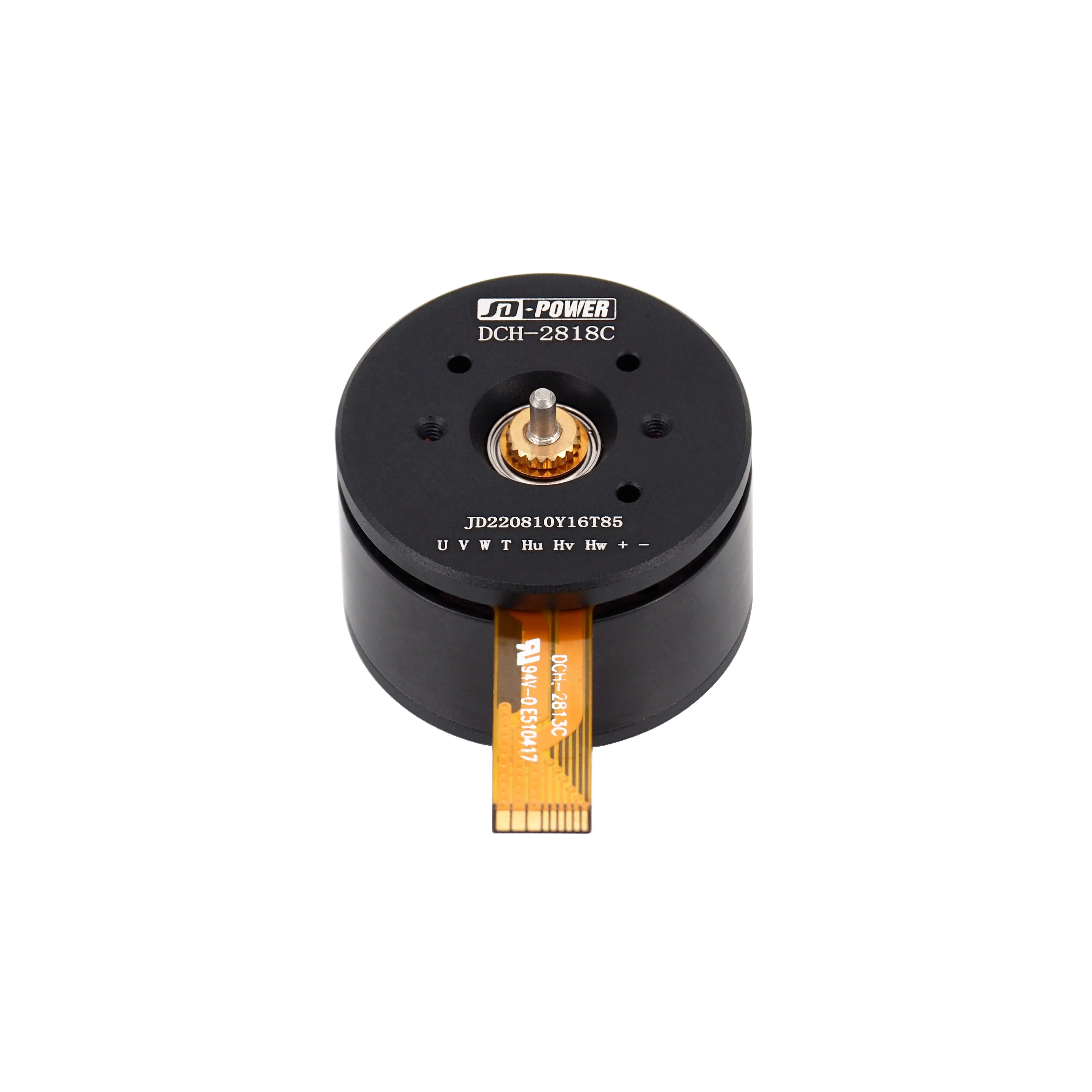 JD-power высококачественный DCH-2818C небольшой Электрический внешний ротор бесщеточный двигатель постоянного тока 12 В с переключателем датчика Холла для