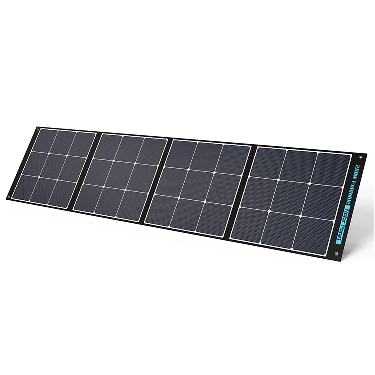 Outdoor portable 200w folding solar panels foldable solar panel kit for campers