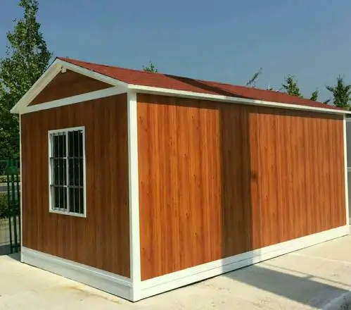 Cheapest mobile homes container prefab storage house made in China for sale