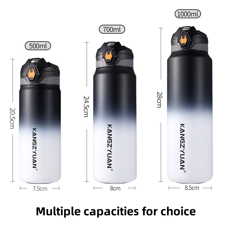 BSCI Factory Bike Sport Drinking Water Bottle 316 Stainless Steel Thermos Coffee Vacuum Flasks