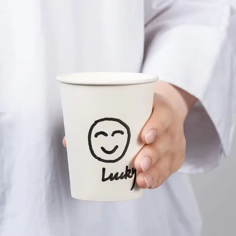 8oz 12oz 16oz Custom Drink Disposable Coffee Tea Paper Cup