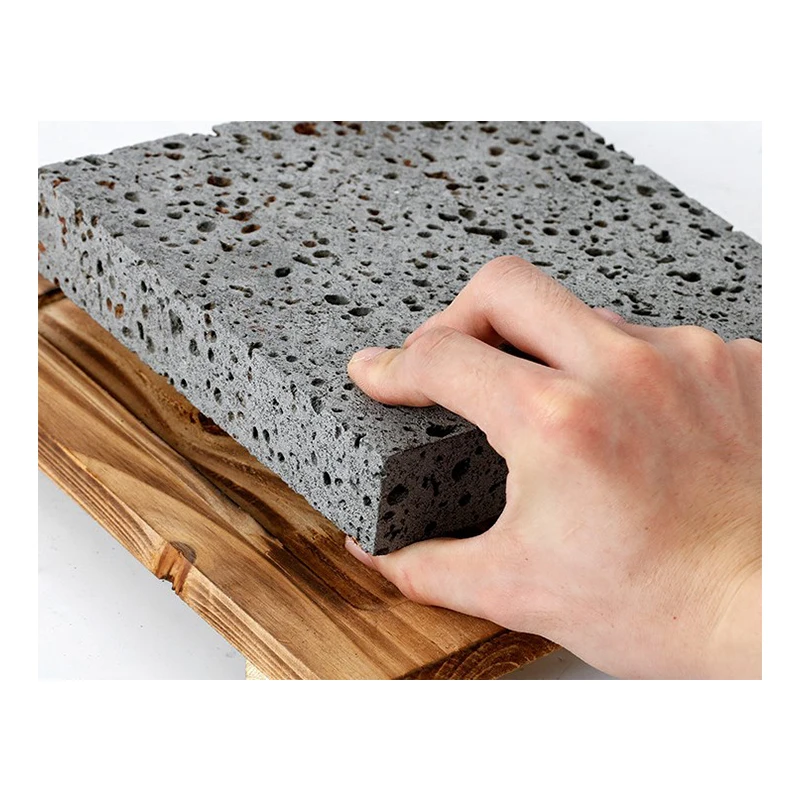 Rectangular stone plate Lava stone mineral stone bowls picnic bowl Korean hot cookers and pans for cooking Dinner plate