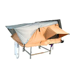 Top roof car tent 4 person hardshell roof-top-tent trailer camping tent with annex room