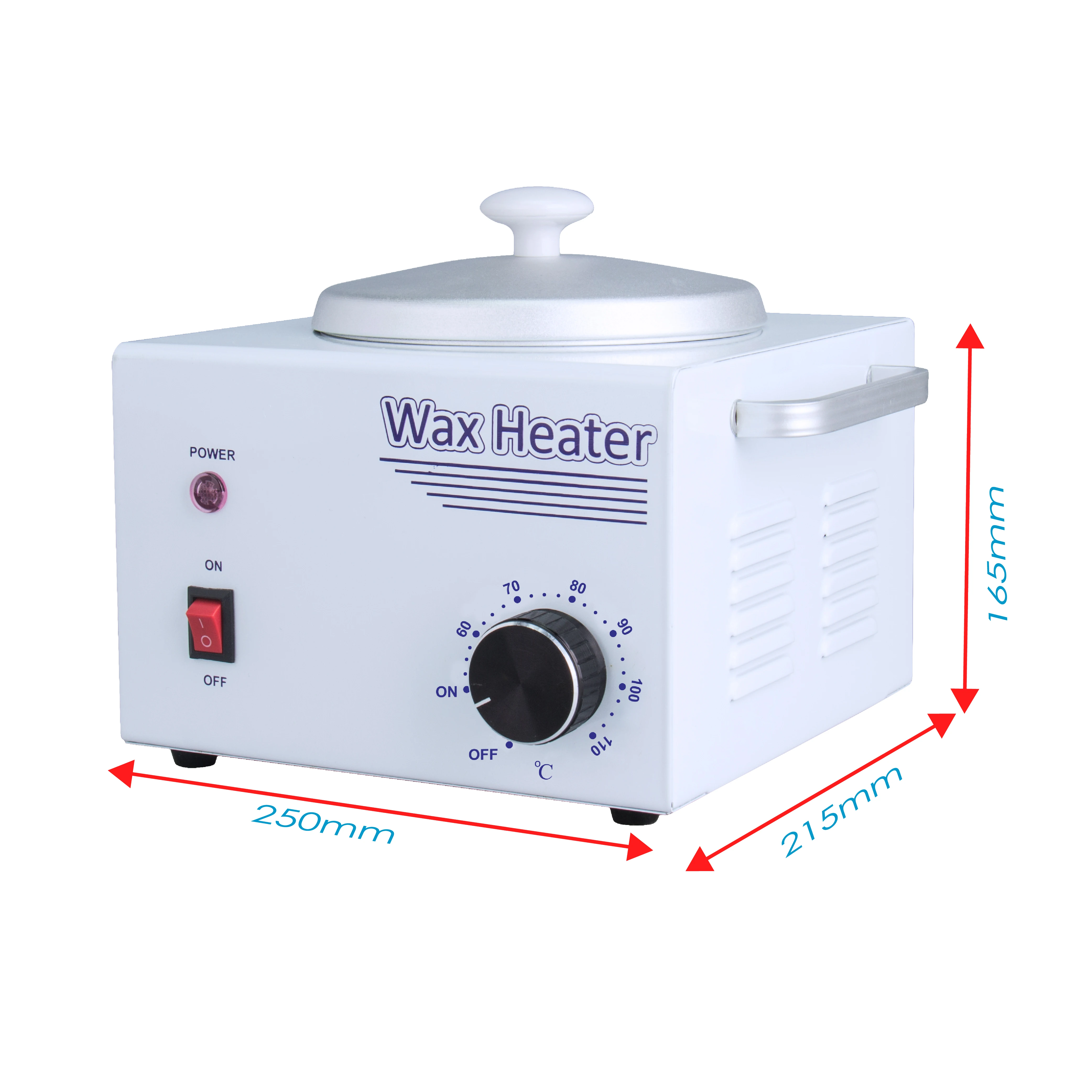 Hottest Selling Large Metal Depilatory Wax Heater 120W Electric Wax Heater Metal Wax Heater For Salon