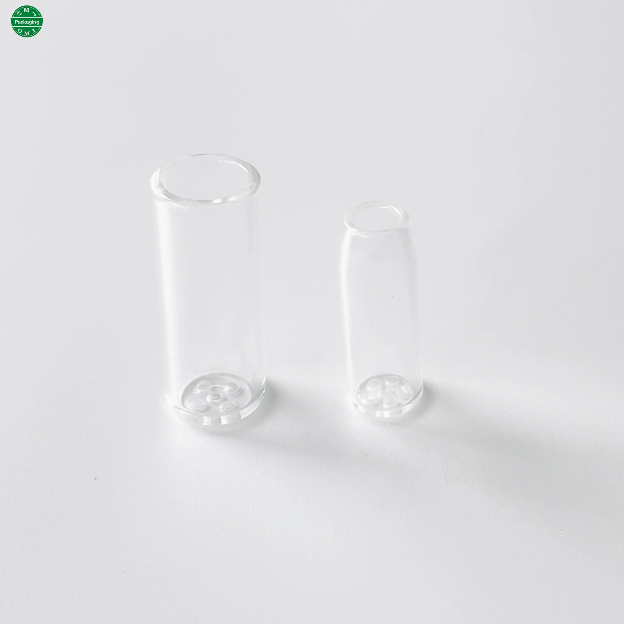 8mm 9mm 10mm 11mm  flat round 5 holes glass vial reusable glass filter tips for cigar