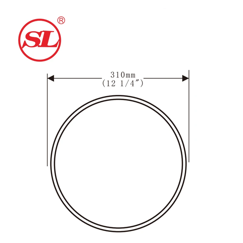 SL-723A is a diameter convex glass mirror wide 310mm For engineering vehicles