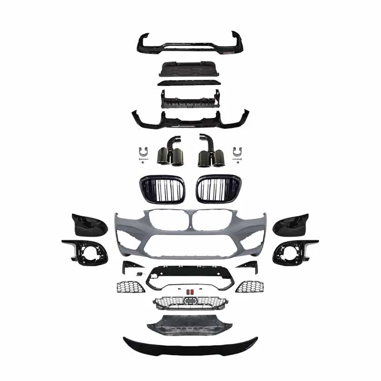 High quality Upgrade Facelift Car Body Kit Set For Bmw 2019-2021 X4 G02 Change To X4M Bodykit