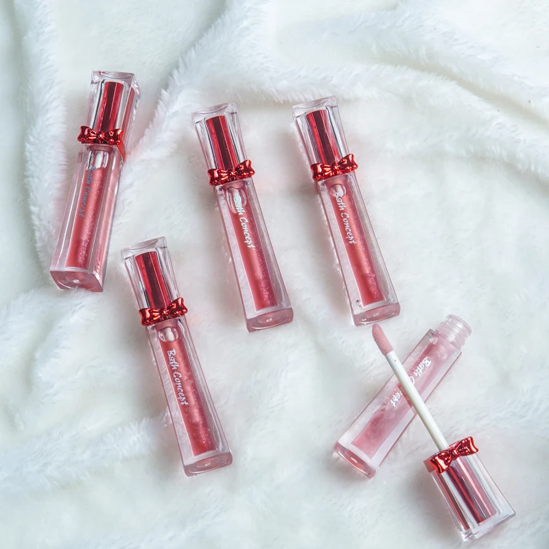 OEM factory wholesale private label custom lip gloss with logo waterproof matte Magic lip gloss for black women