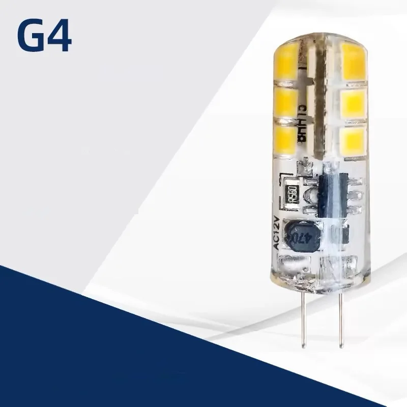 AC110V High Voltage LED Bulb G4 Socket High Lumen LED G4 Bulb Warm White G4 LED Bulb Light