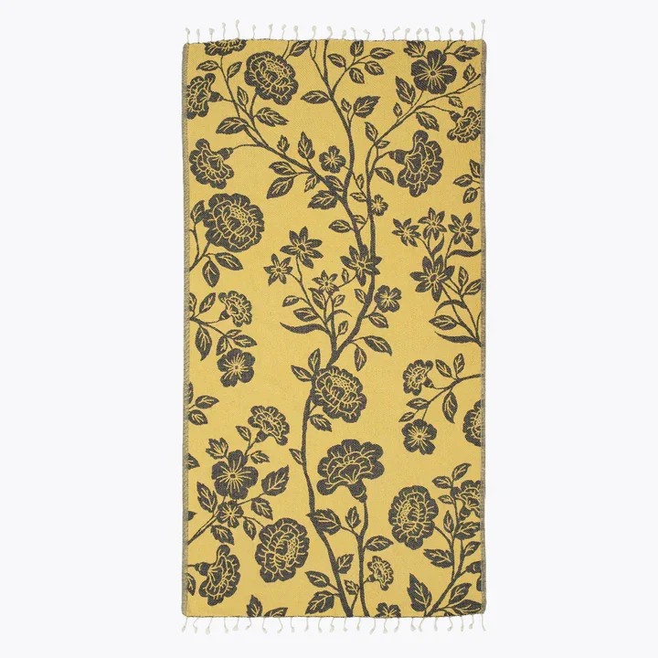 quick dry custom printed jacquard patterned turkish fouta hammam beach towel custom logo