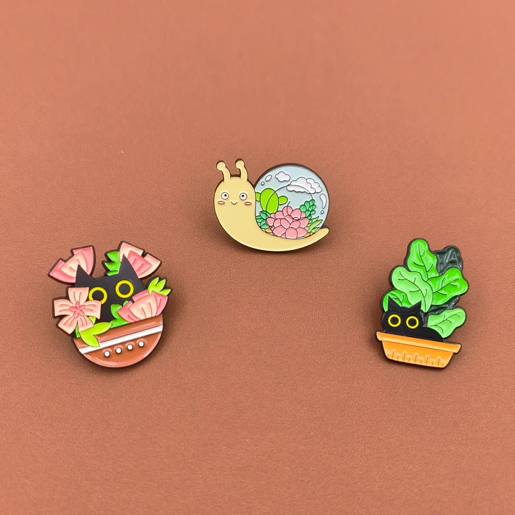 Custom Metal Pin Badge With Brooch For lapel Hard and Soft Enamel Zinc Alloy Pin badges for Souvenirs Metal Crafts Emblem