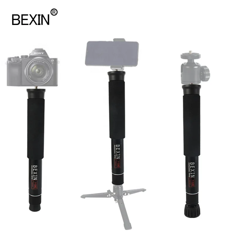 
BEXIN Multifunctional Portable Extendable Flexible Camera Mini Monopod Stand tripod Unipod for DSLR Camera iphone smartphone 