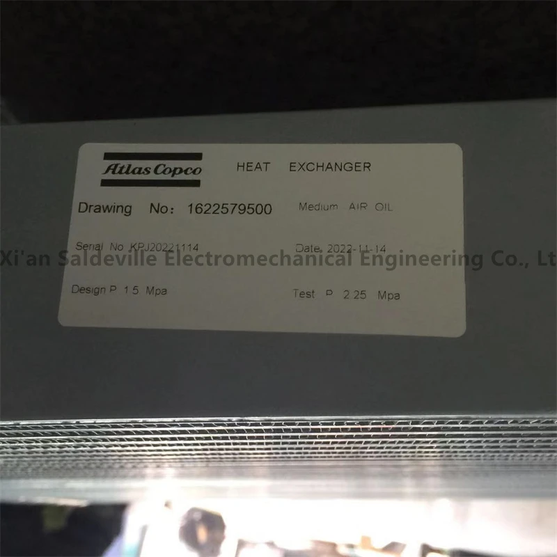 Original product Berserk Atlas Copco cooler Atlas air compressor accessories cooler 1622579500 1622877600
