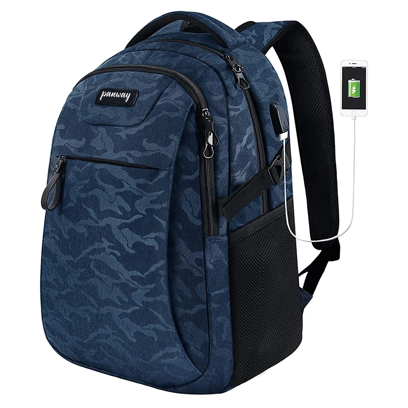 Laptop backpack Multifunctional Waterproof 15.6 Inch Business laptop Backpack with USB Charging Port