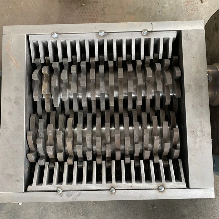 
Double shaft design and new condition shredder machine chamber box plastic crushing machine 