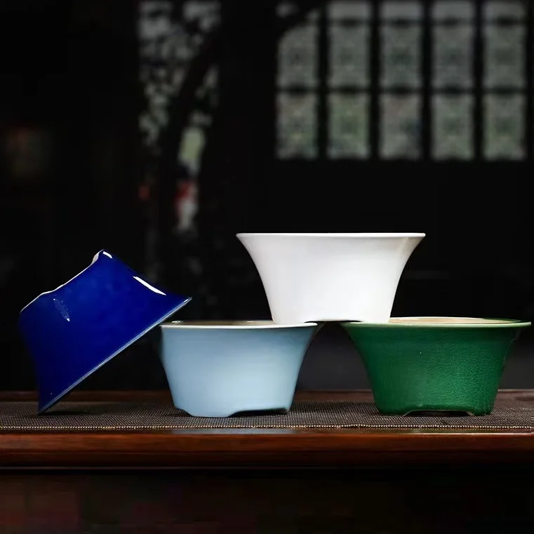 ZISHA горшки для бонсай глиняные горшки высокого качества глазурованные горшки для бонсай