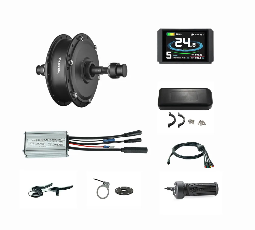 MXUS GDR05 24/36/48V 200-250W MXUS electric bike conversion kit geared hub motor kit for bicycle