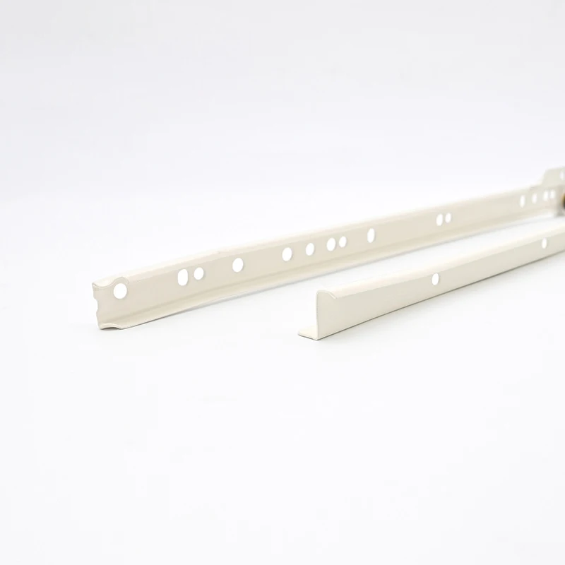 Wholesale Furniture Kitchen Cabinet Euro Type self-closing Drawer Slide, High Quality Hardware Bottom mounting Drawer Slide