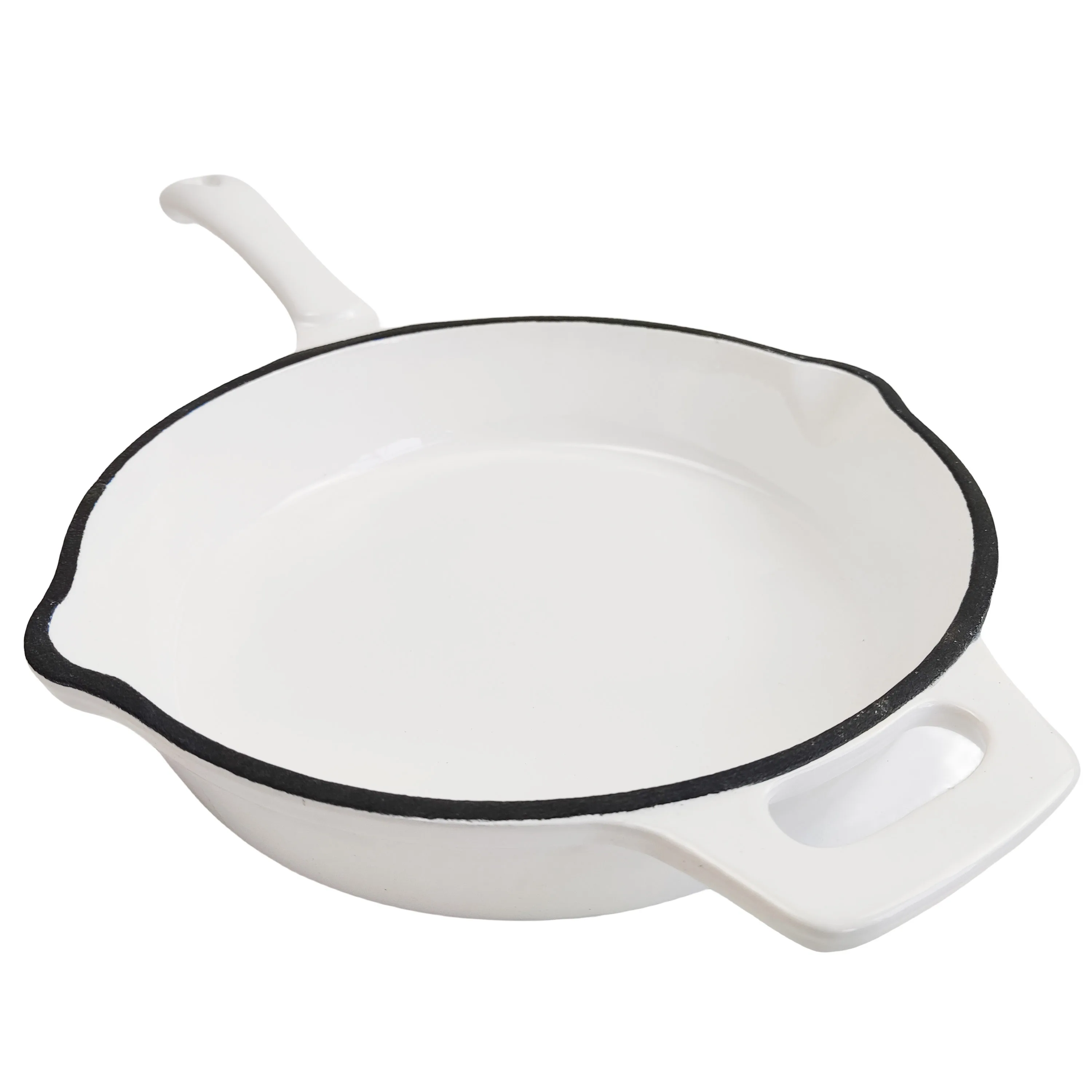 Hot Selling Enamel Frying Pan Pre-seasoned Enamel Steak Skillet Enamel Skillet Round Non Stick Frying Pan