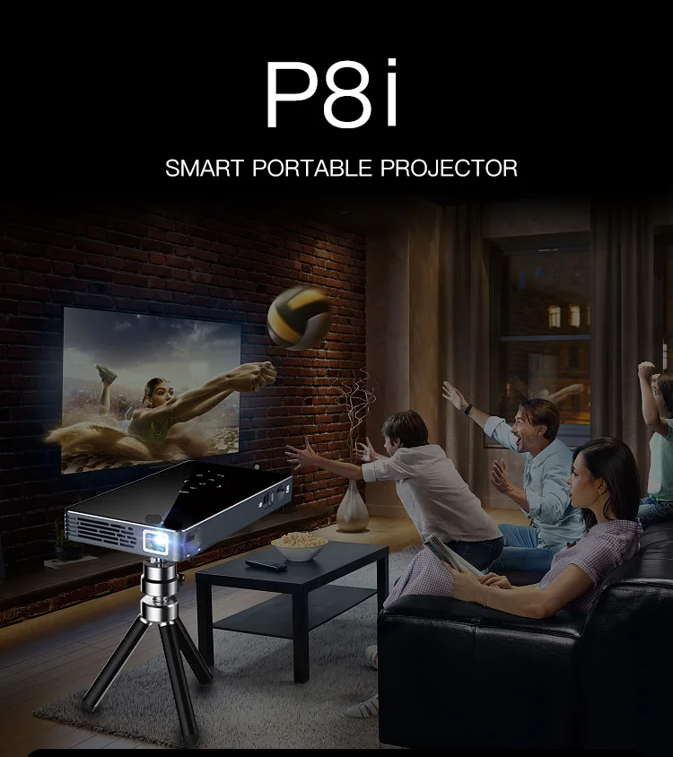 superroot Android  HD IN Wi-fi bt P8I dlp mini laser projector 4k proyector