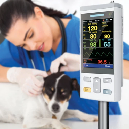 Factory Veterinary Animals Vet pet dog cat handheld Portable Vital Signs Blood pressure Monitor With Etco2 NIBP