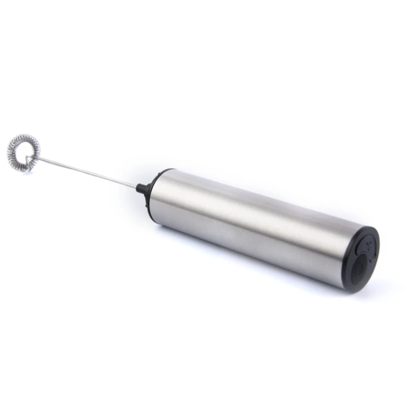 rechargeable Mini Stainless Steel Milk Frother Handheld Automatic Electric Coffee Milk Frother