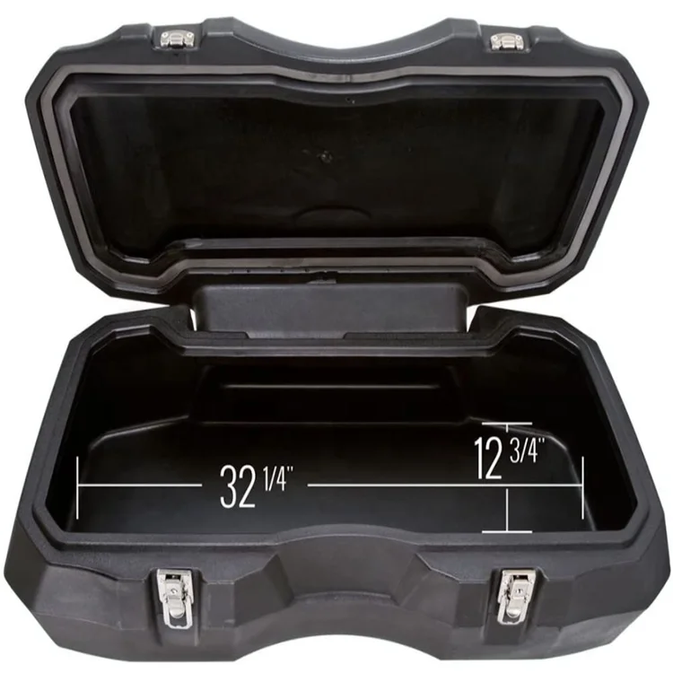 66L Roll Plastic Thickened Front Rack Loacking ATV Cargo Box