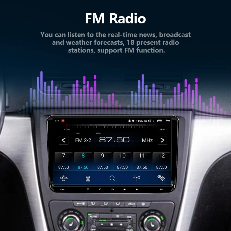Factory N1Pro 64GB Android 10 Car Radio Audio 2 Din DSP DVD Player for VW POLO Golf MK5 A6 Bora Beetle SKODA Passat B6 2005-2010