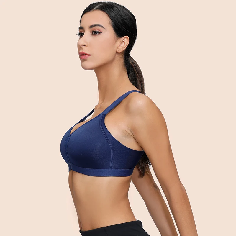 Widening Sponge Sling Sports Bra Underwear Women Seamless Plus Size Bra