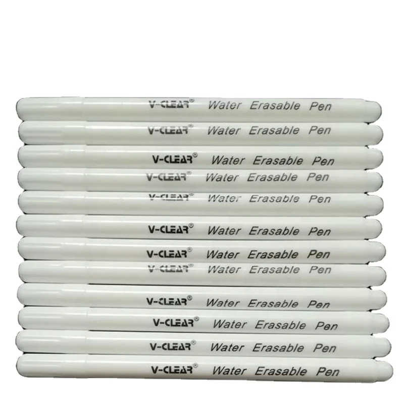 V-Clear Water Erasable Fabric Marker Marking Pen Textile Ink for