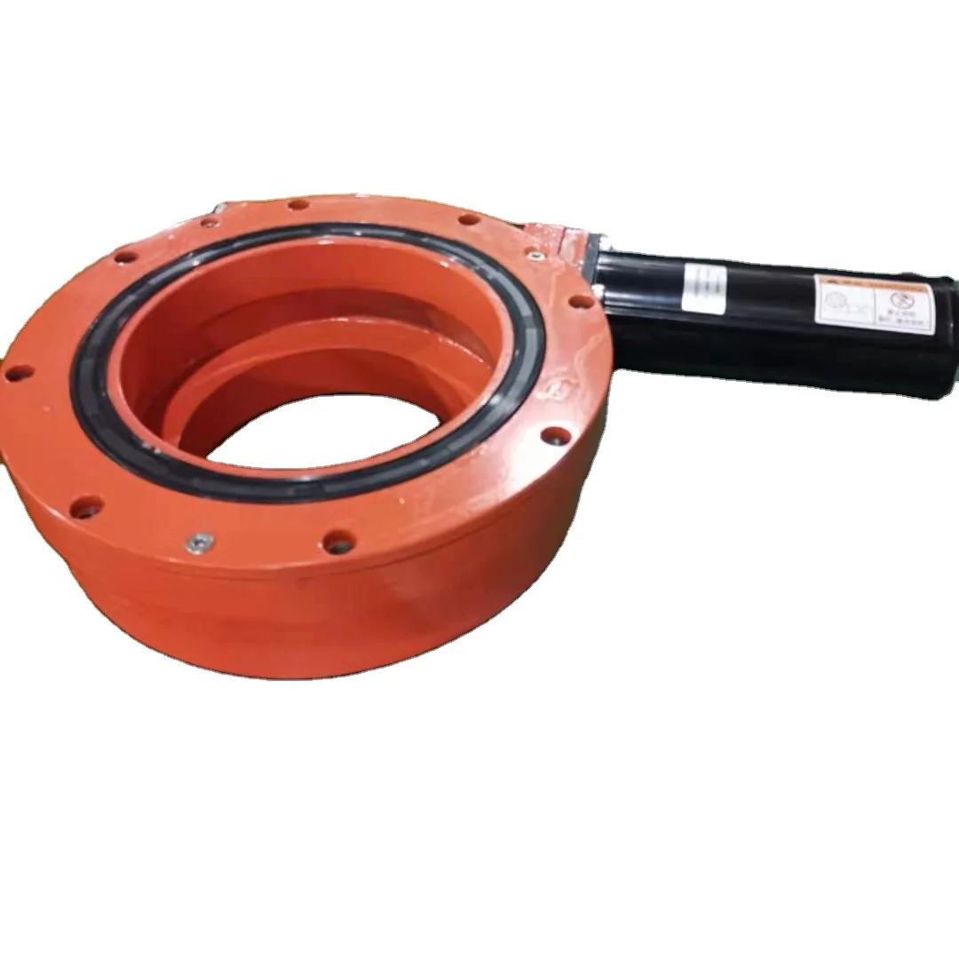 Solar tracker system of dual axis application SE14 3388 Nm heavy duty reducer 42crmo Slewing Drive with planetary gearbox Motor