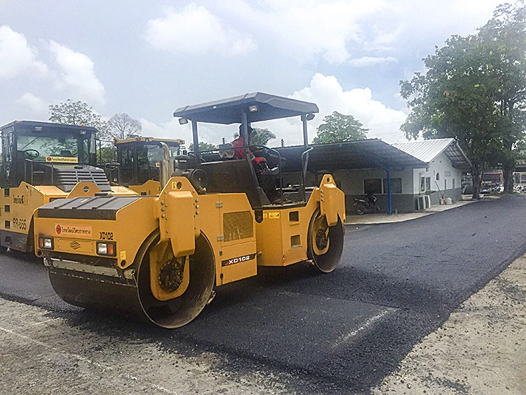 Road Roller Double Drum High Performance 10 ton Road Roller XD102 with Good Condition
